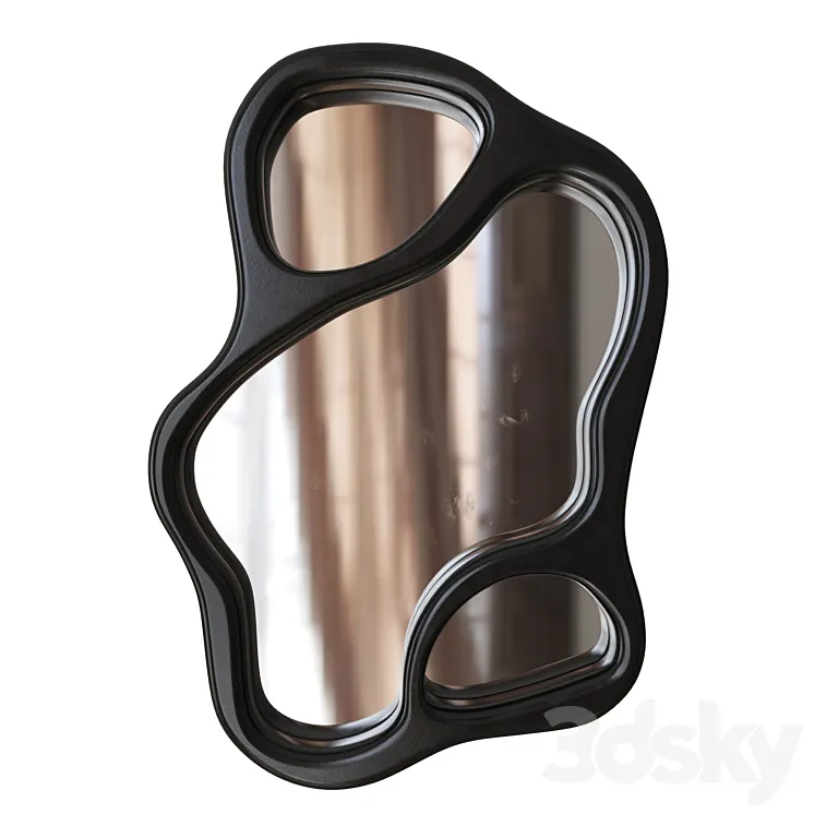 Allie Wall Mirror 3D Model Free Download