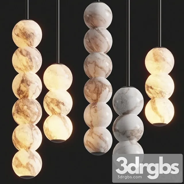 Allied Maker Pearl Pendant Lamps 3D Model Download Allied Maker Pearl Pendant Lamps 3D Model Download