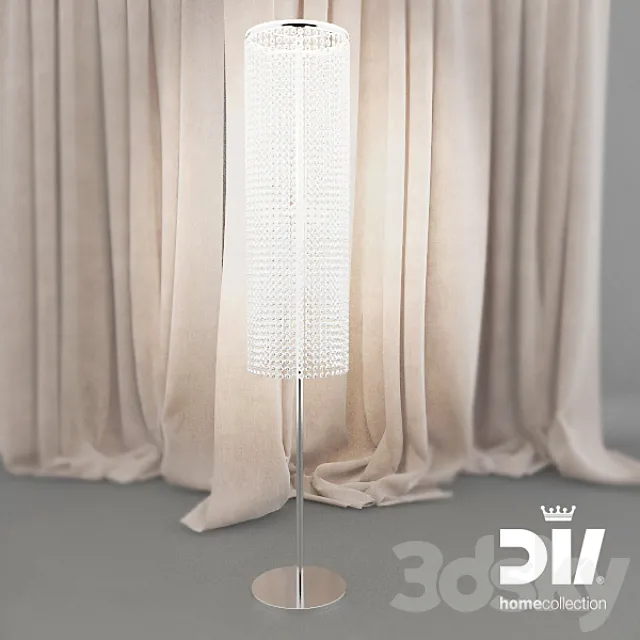 Allien floor lamp 3D Model Allien floor lamp 3D Model