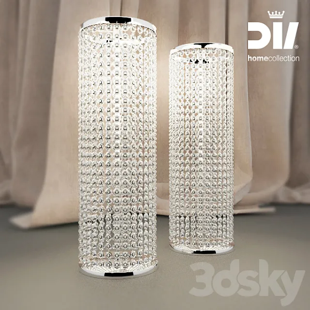 Allien table lamp 3D Model