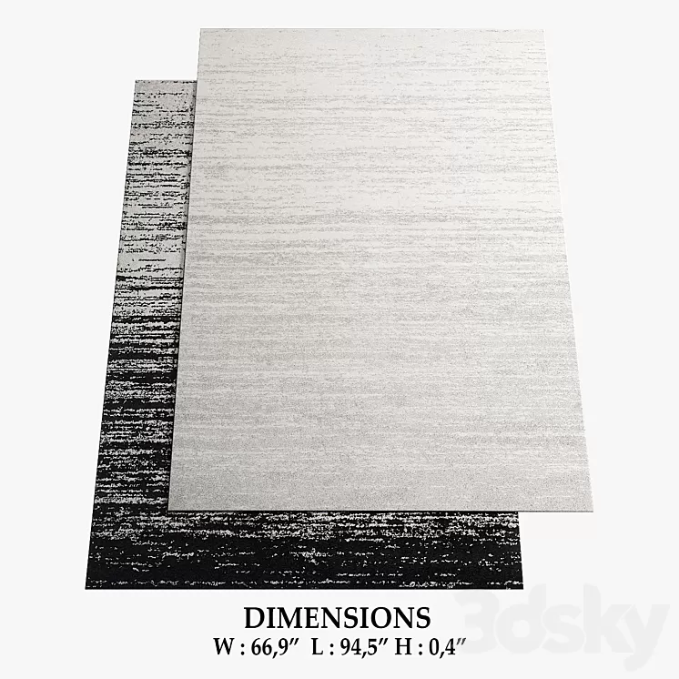 ALLMODERN Rugs_276 3D Model