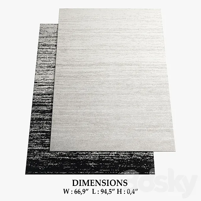 ALLMODERN Rugs_276 3DModel ALLMODERN Rugs_276 3DModel