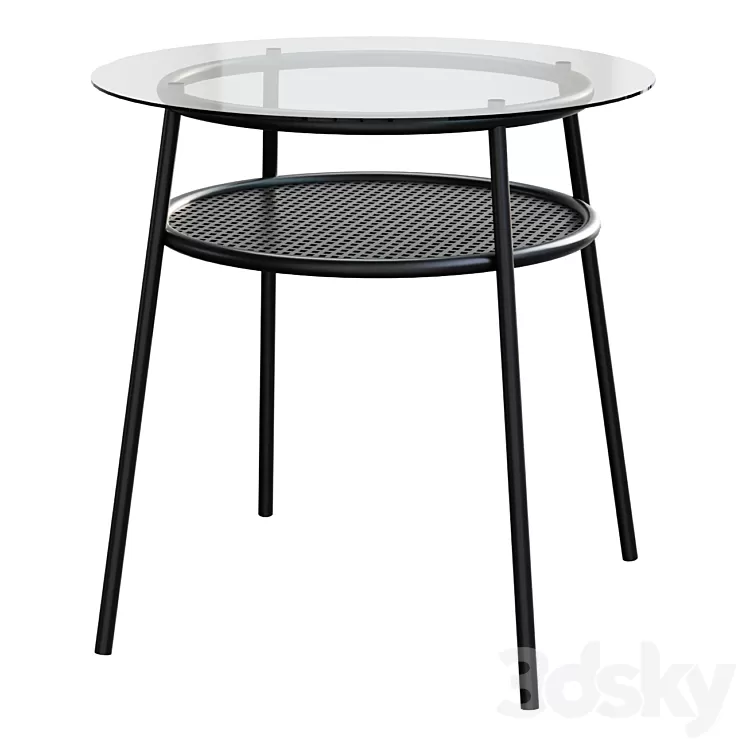 ALLSTA Table glass\/metal black 3D Model Free Download ALLSTA Table glass\/metal black 3D Model Free Download