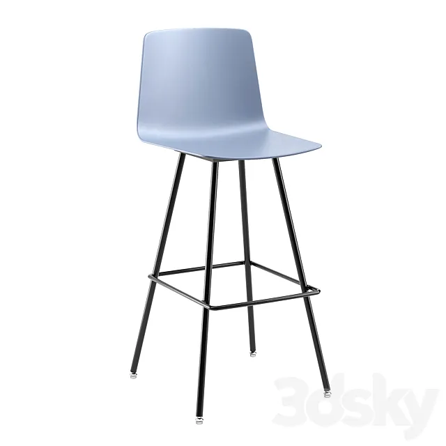 Allsteel Vicinity Stool 3DModel Allsteel Vicinity Stool 3DModel