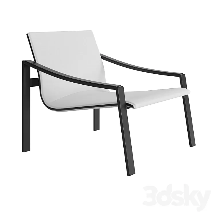 Allure armchair 3D Model Allure armchair 3D Model