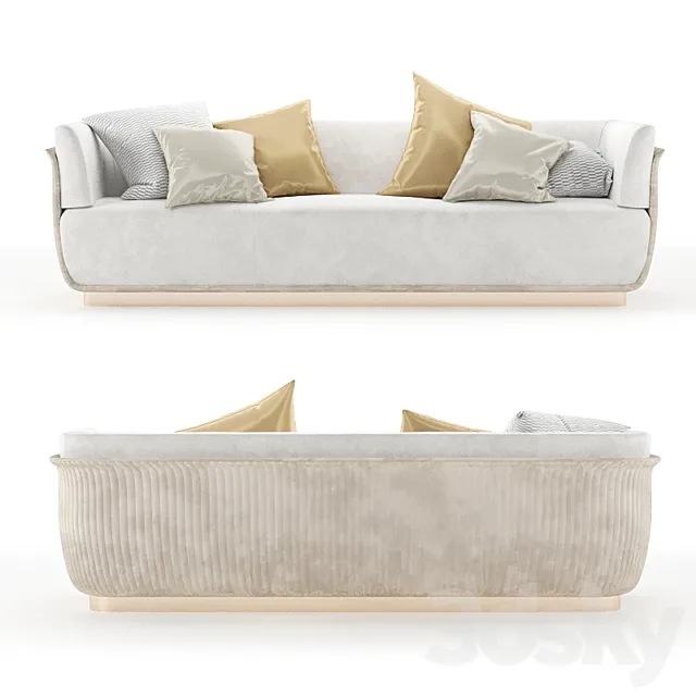 Allure Capital Sofa 3D Model