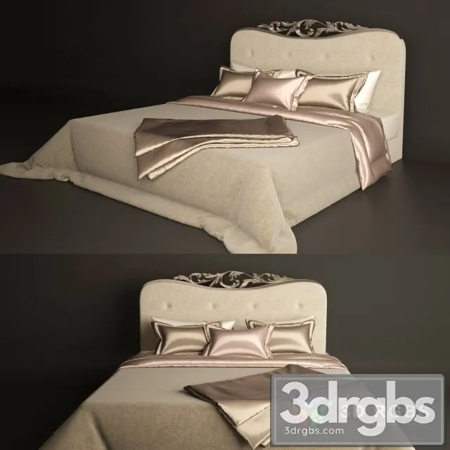 Allure Classic Bed 3D Model Download Allure Classic Bed 3D Model Download