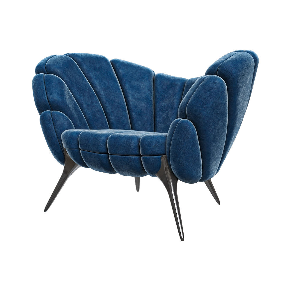 ALMA de LUCE – Armchair Amasunzu 3D Model ALMA de LUCE – Armchair Amasunzu 3D Model