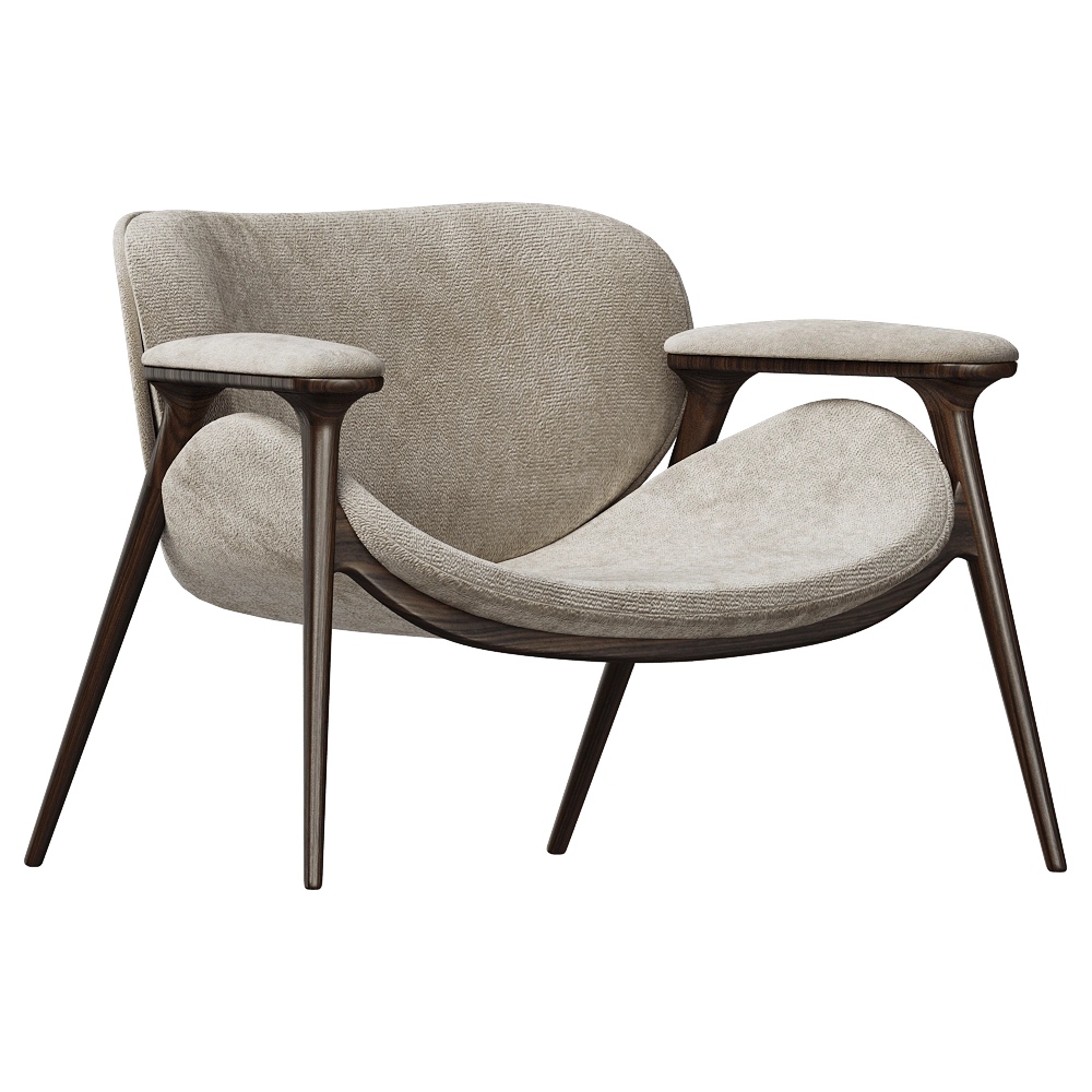 ALMA de LUCE – Armchair Khepri 3D Model ALMA de LUCE – Armchair Khepri 3D Model