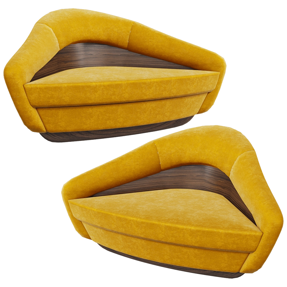 ALMA de LUCE – Armchair Matterhorn 3D Model ALMA de LUCE – Armchair Matterhorn 3D Model