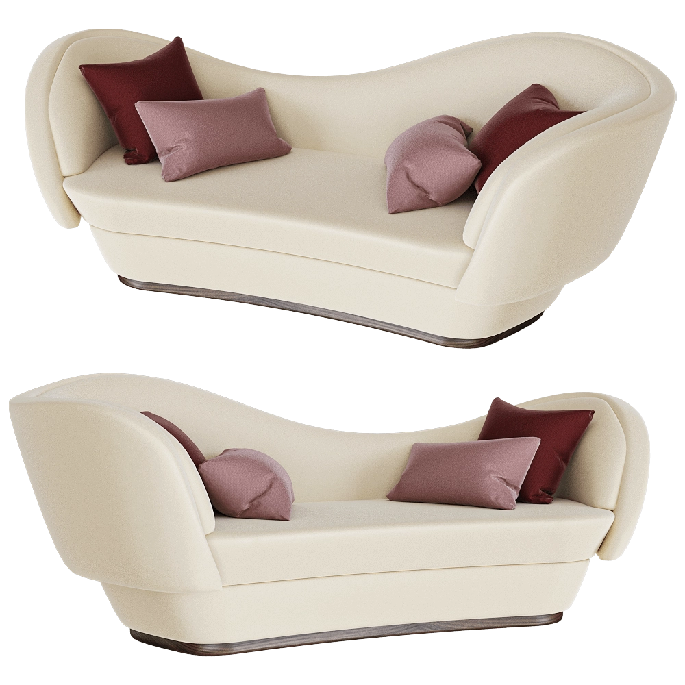 ALMA de LUCE – Sofa Mousgoum 3D Model ALMA de LUCE – Sofa Mousgoum 3D Model