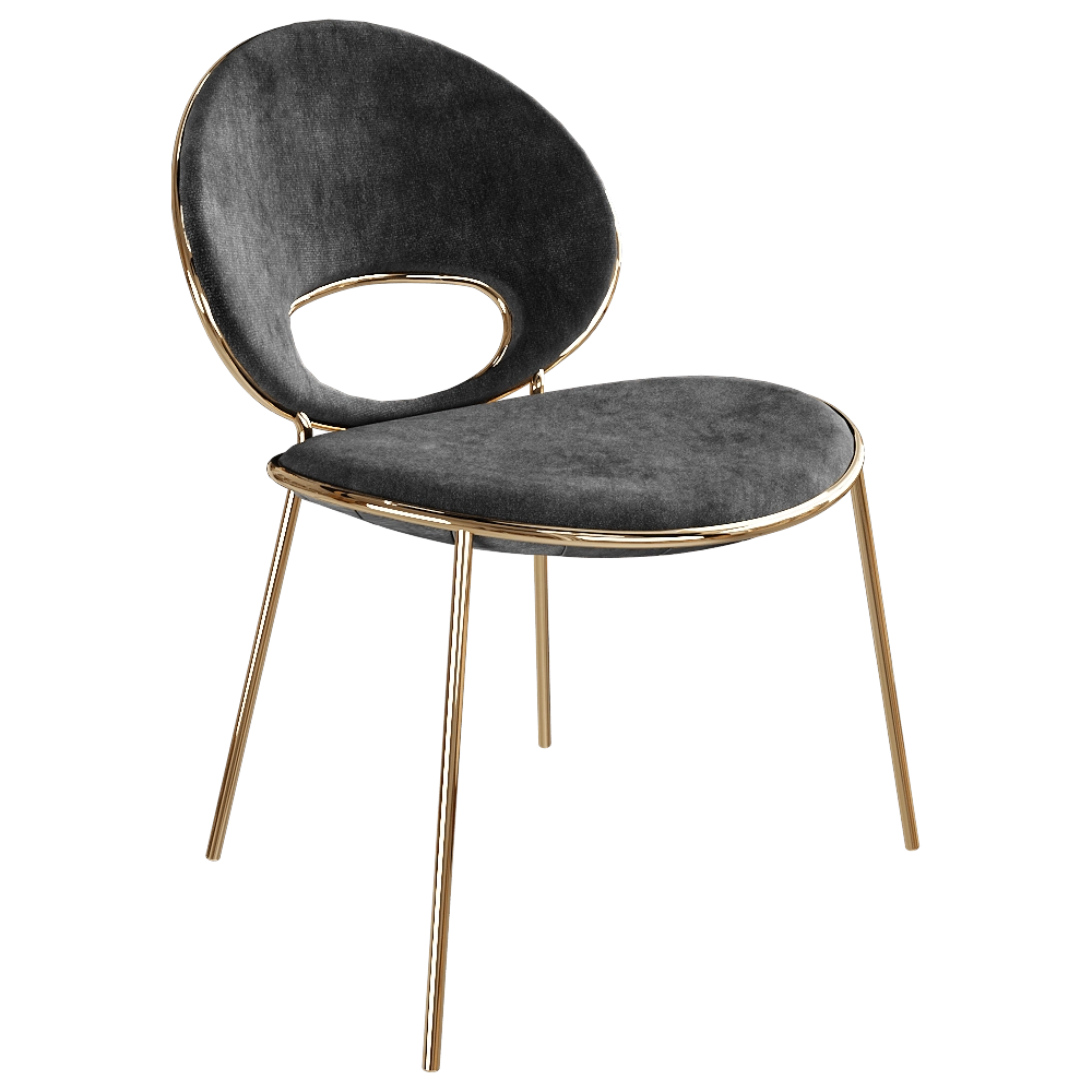 ALMA de LUCE – The chair Black Pearl 3D Model