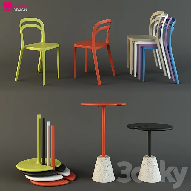 Alma Design. Set-Up and Julie 3DModel Alma Design. Set-Up and Julie 3DModel