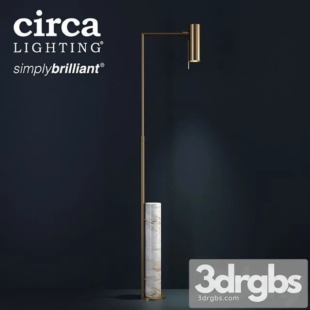 Alma floor lamp by circa lighting 3D Model Download