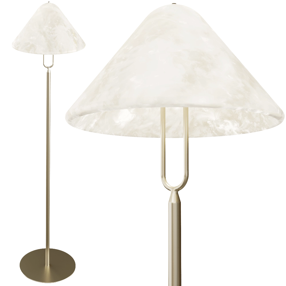 Alma Light – Floor lamp Fuji 3D Model Alma Light – Floor lamp Fuji 3D Model