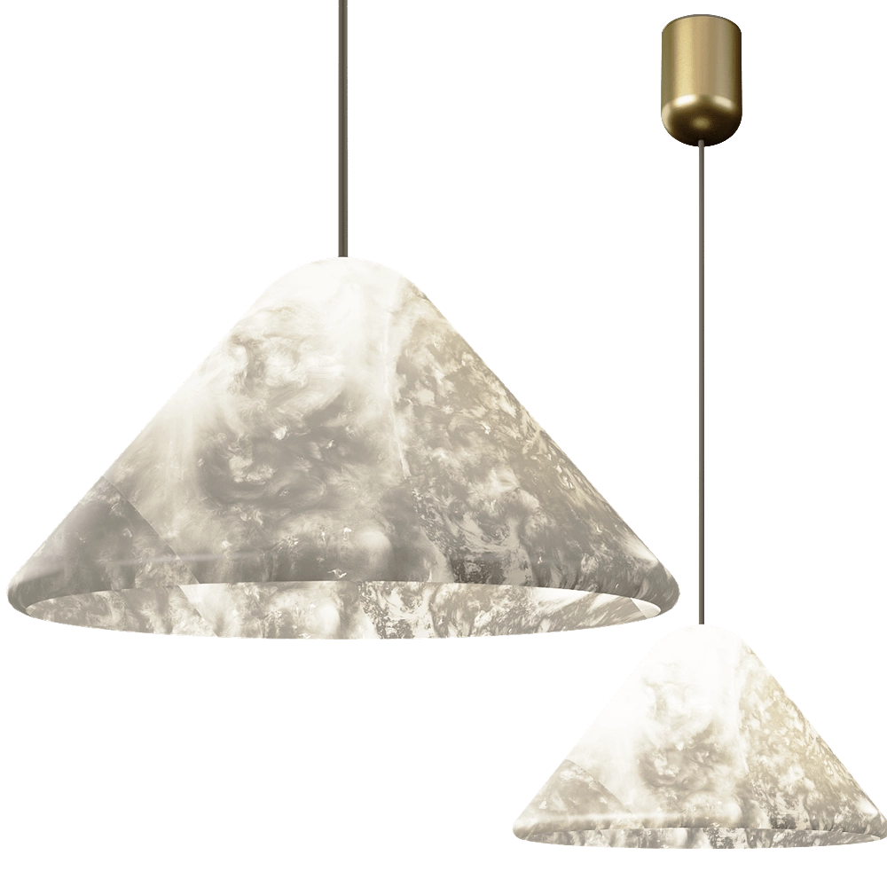 Alma Light  – Pendant lamp Fuji 3D Model