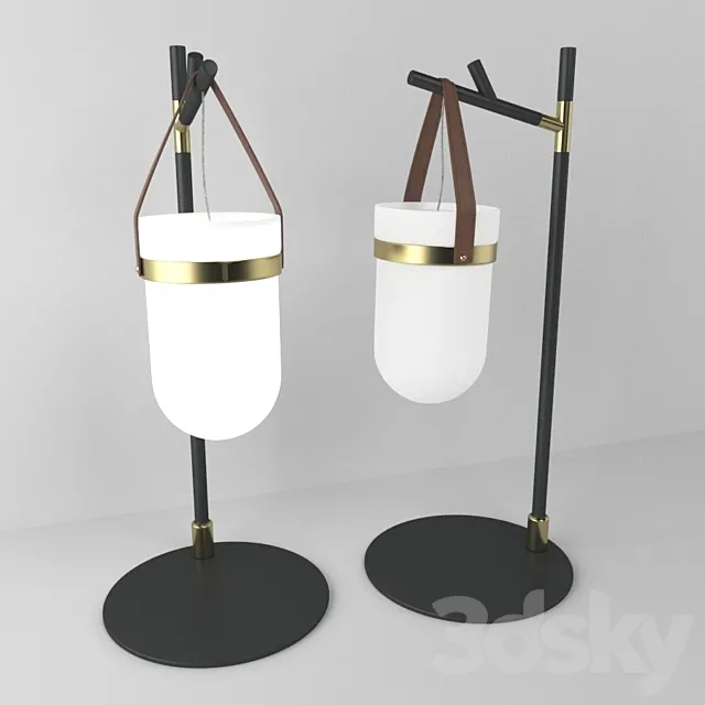 Almon lamp Aromas del campo 3D Model