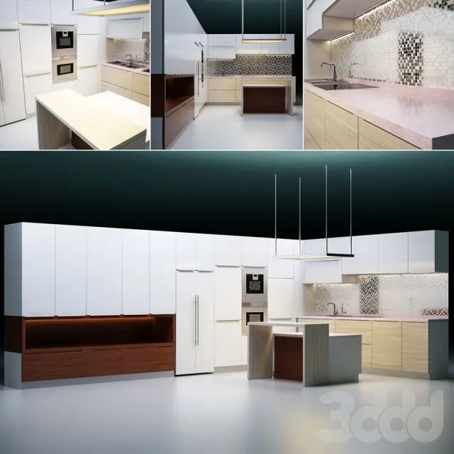 Alno kitchen 3D Model