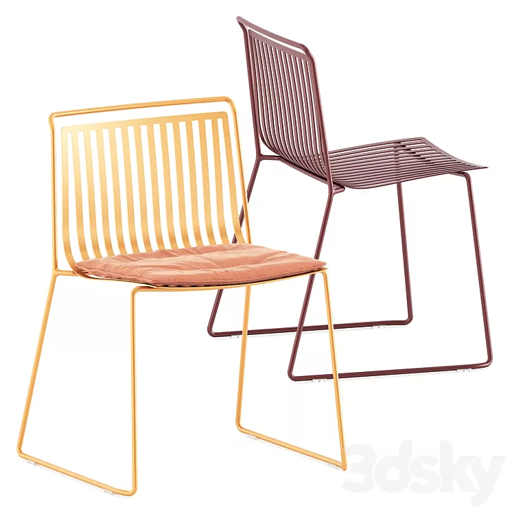 Alo Outdoor chair by ondarreta 3D Model Free Download