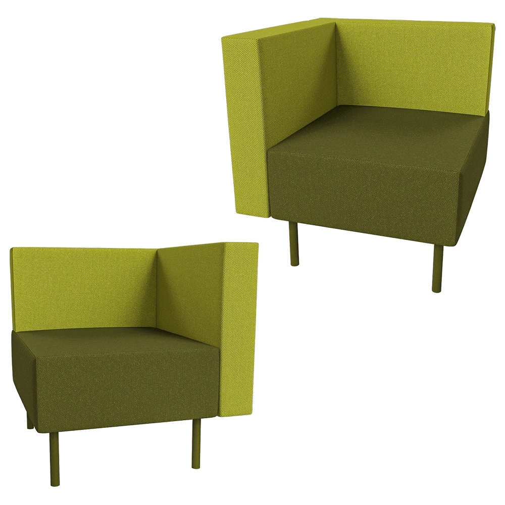 Alot – Modular armchair Mob 2 3D Model Alot – Modular armchair Mob 2 3D Model