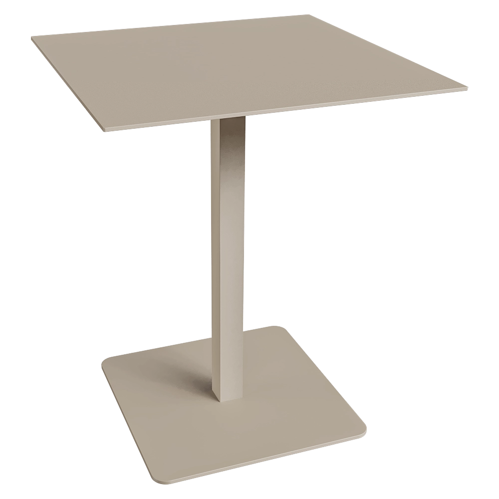 Alot – Table Square 3D Model Alot – Table Square 3D Model