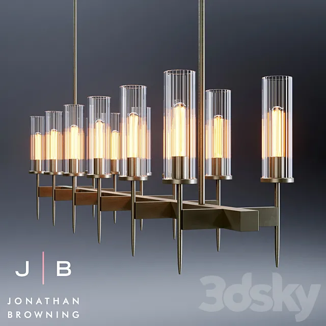 Alouette Chandelier 3DModel Alouette Chandelier 3DModel