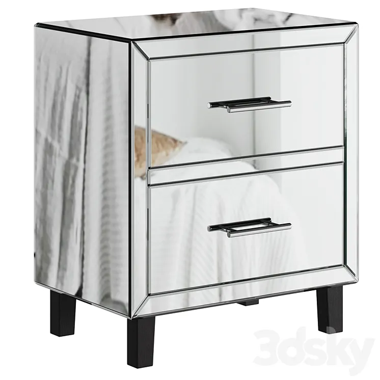 Alouette mirror cabinet by La Redoute 3D Model Free Download Alouette mirror cabinet by La Redoute 3D Model Free Download