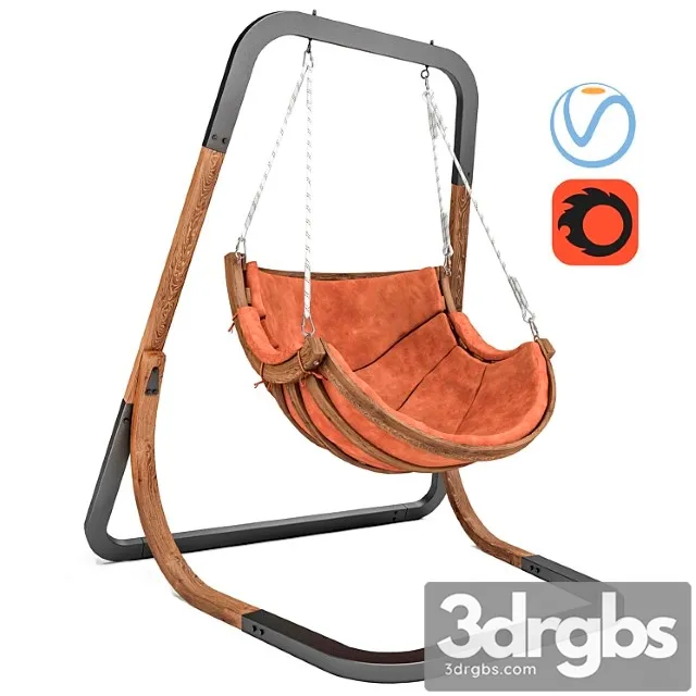 Alpha garden swing 3D Model Download