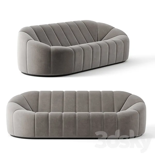 Alpha sofa by Pierre Paulin 3DModel