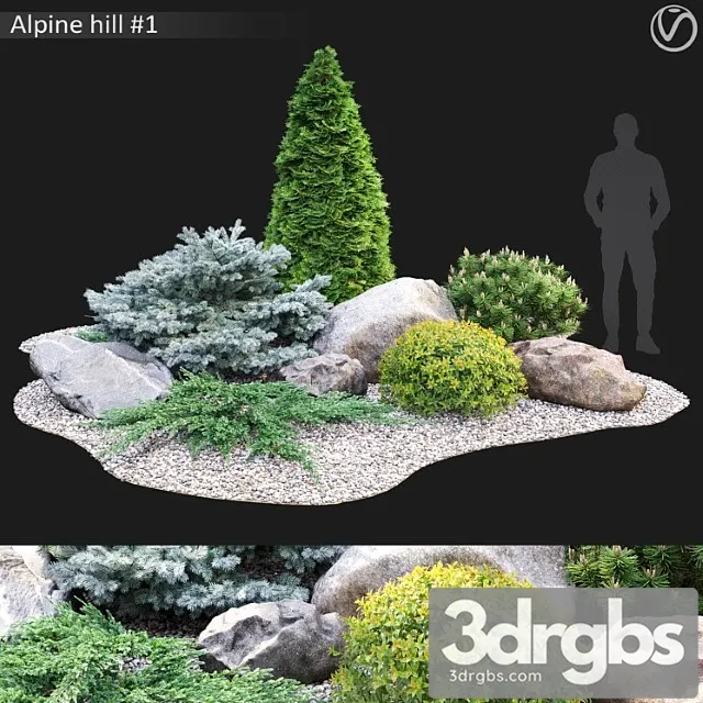 Alpine hill 1 Alpine hill 1