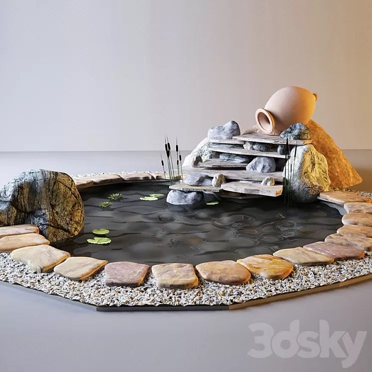 Alpine slide 3D Model Alpine slide 3D Model