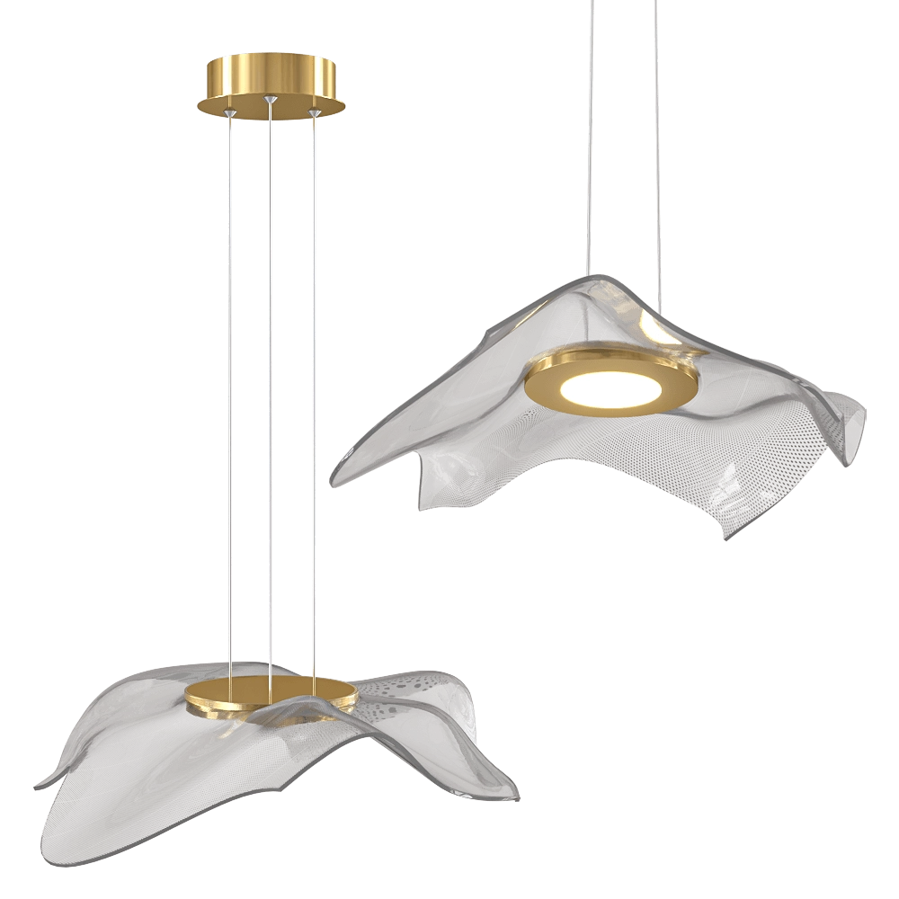 Altavola Design – Pendant lamp LA101/P2 gold 3D Model