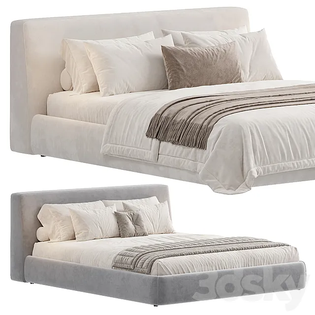 Altea Bed 3D Model Altea Bed 3D Model