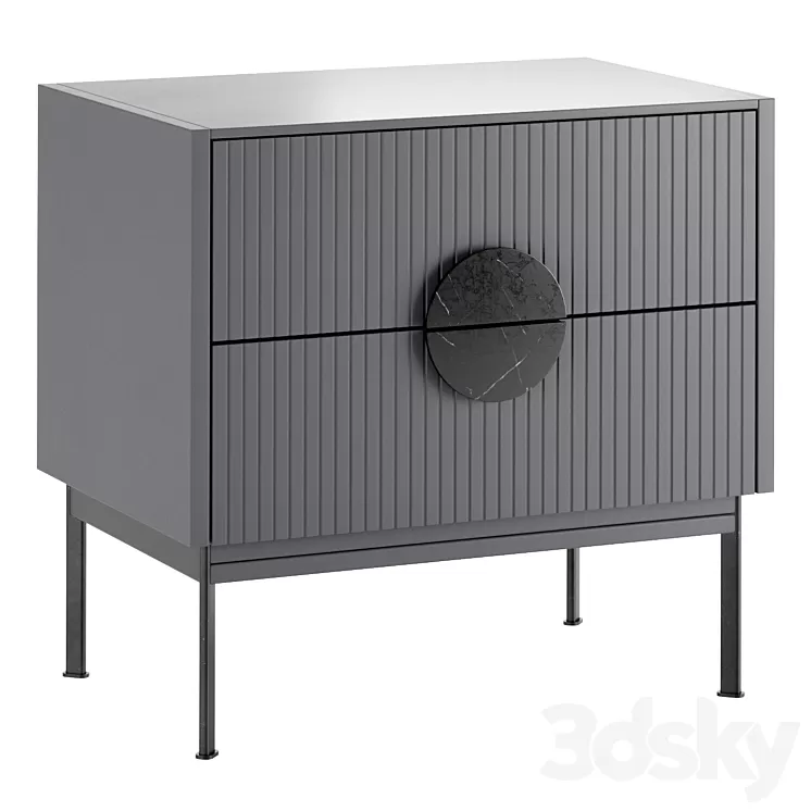 ALTO nightstand bedside table 3D Model ALTO nightstand bedside table 3D Model