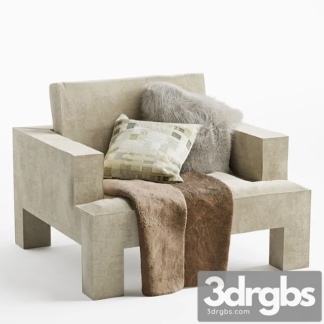 Alto Piano Armchair 3D Model Download Alto Piano Armchair 3D Model Download