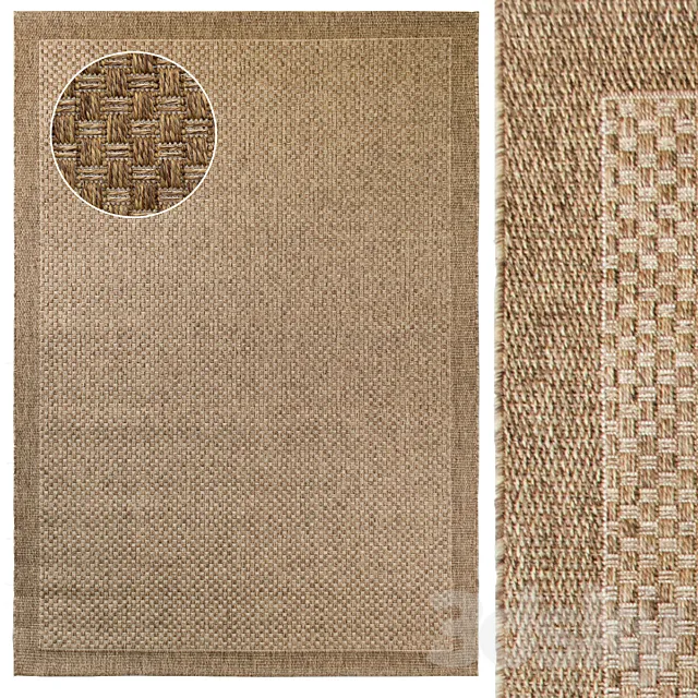 Alton Brown Indoor Outdoor Area Rug 3DModel Alton Brown Indoor Outdoor Area Rug 3DModel