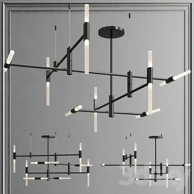 Altona chandelier 3D Model