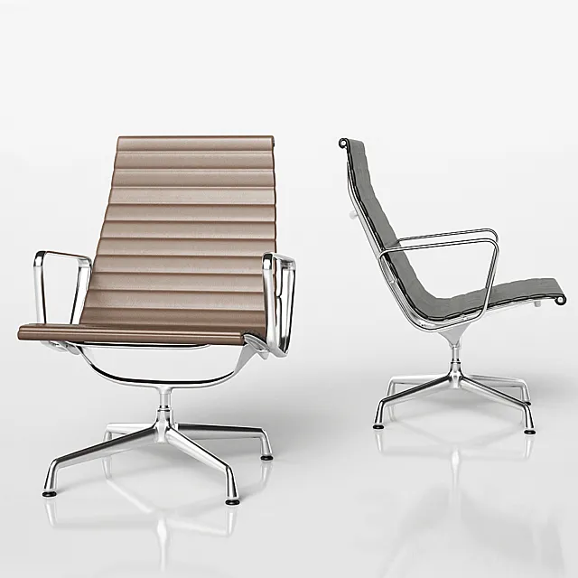 Aluminium Chair EA 115 3DModel