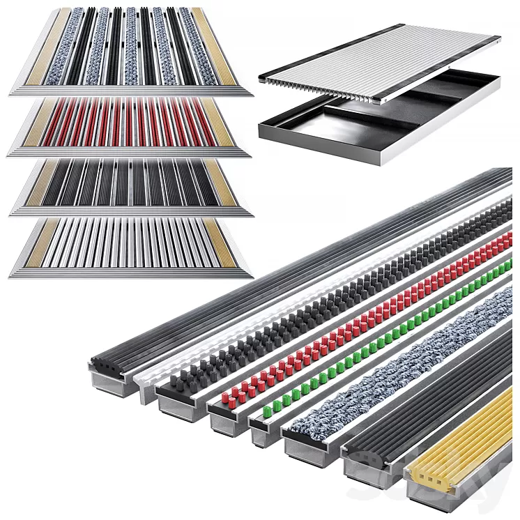 Aluminum mudguards 2 3D Model Free Download