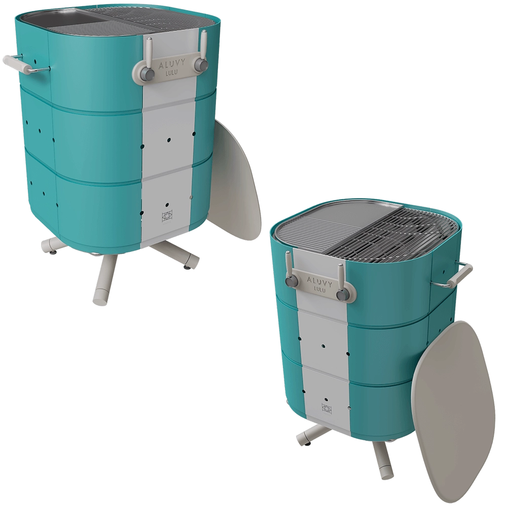 Aluvy – Barbequer LULU 3D Model Aluvy – Barbequer LULU 3D Model