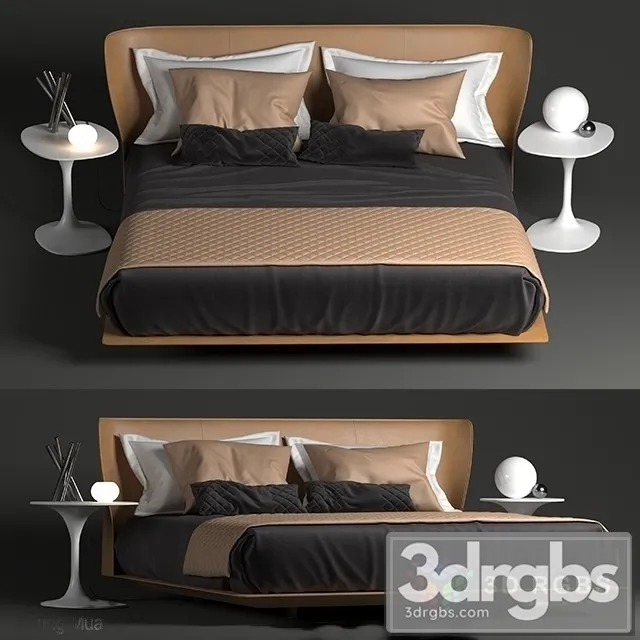 Alys Moderm Bed 3D Model Download Alys Moderm Bed 3D Model Download