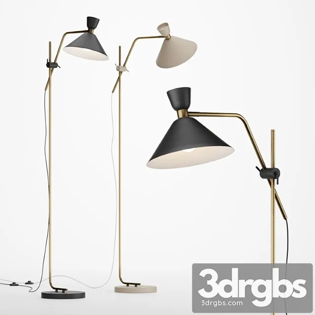 Am Pm Svetilnik Iz Latuni Pod Starinu Zoticus 3D Model Download