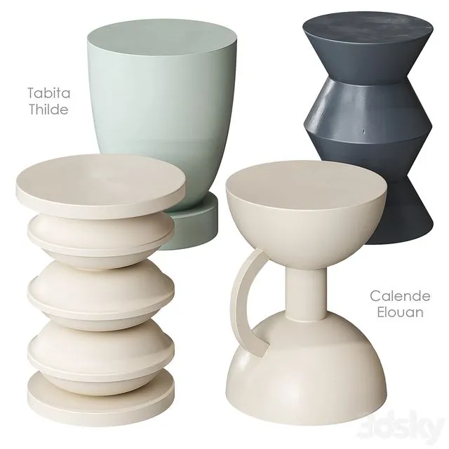 AM PM Table 3 3D Model