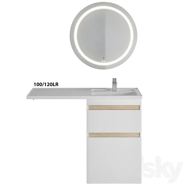 Am.Pm X-Joy 100_120 3D Model Am.Pm X-Joy 100_120 3D Model