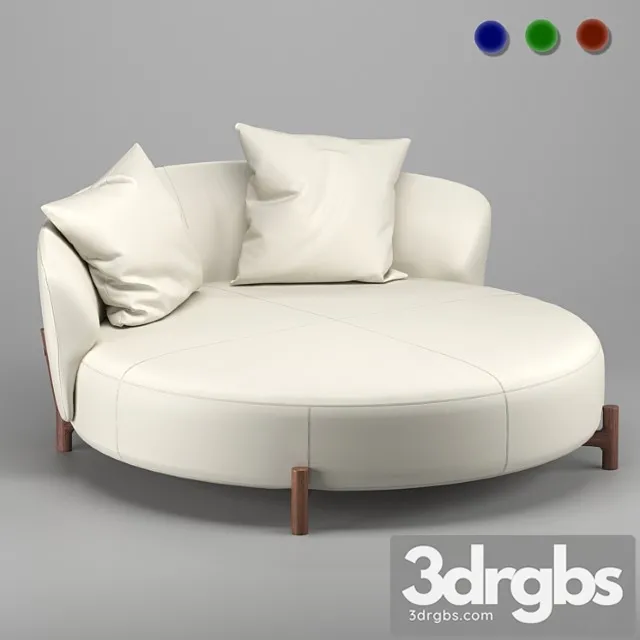 Amalia sofa from natuzzi italia 2 3D Model Download Amalia sofa from natuzzi italia 2 3D Model Download