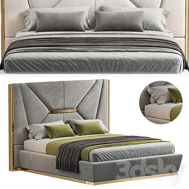 AMBER BEDROOM L 3DModel AMBER BEDROOM L 3DModel