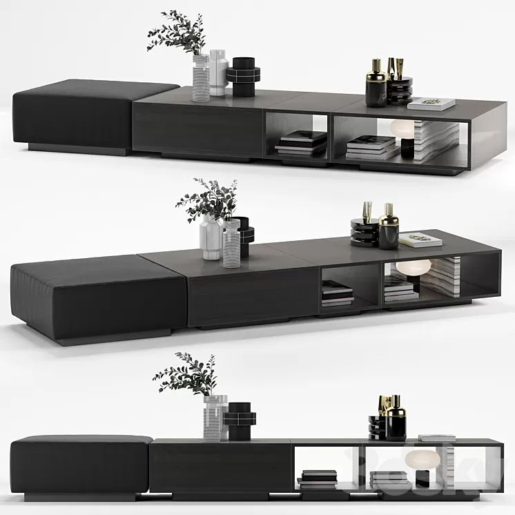 Amber decoration set 3D Model Amber decoration set 3D Model