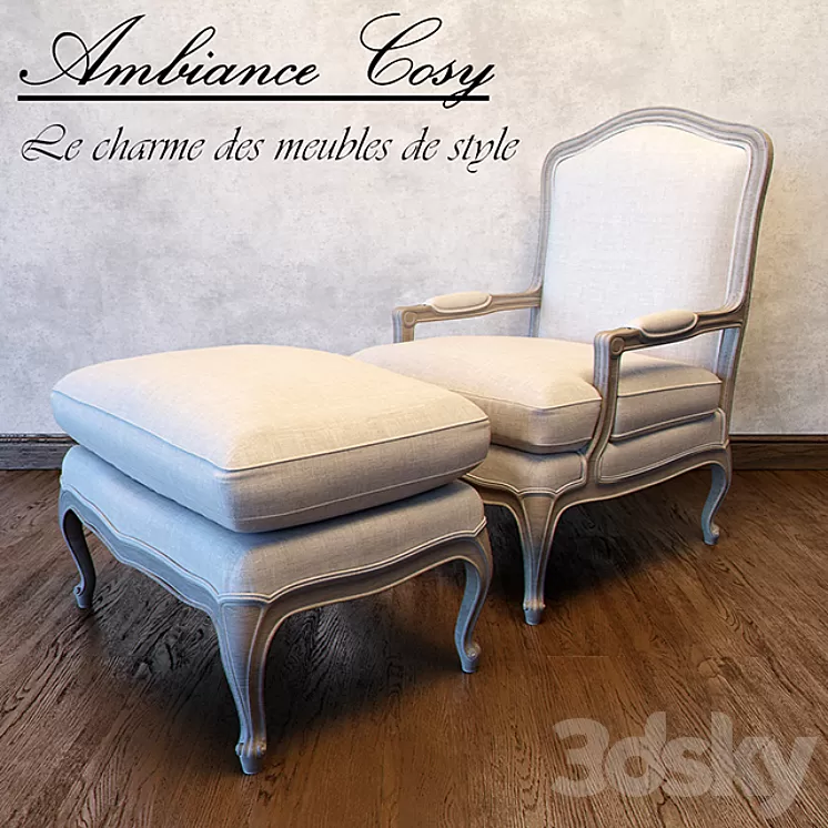 ambiance cosy cuisine WE1 WE2 3D Model