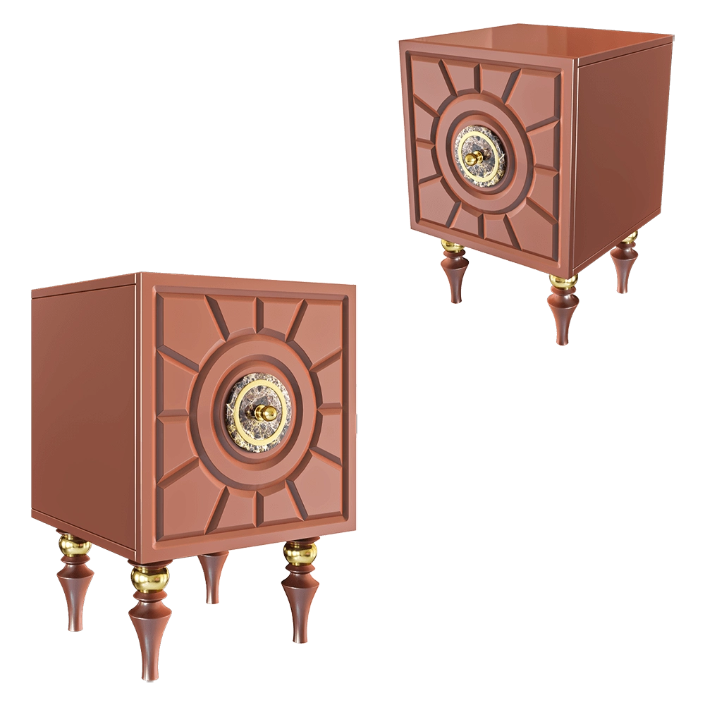 Ambicioni – Bedside table Dimaro 3D Model Ambicioni – Bedside table Dimaro 3D Model