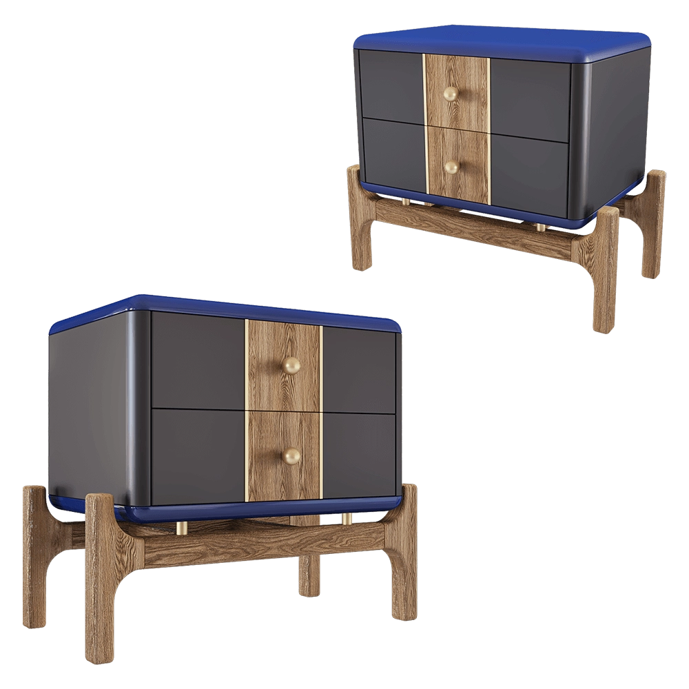 Ambicioni – Bedside table Monse 3D Model Ambicioni – Bedside table Monse 3D Model